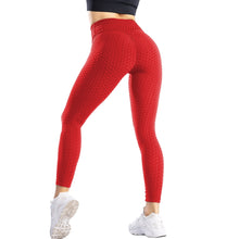 Load image into Gallery viewer, TikTok Leggings Red High Waist
