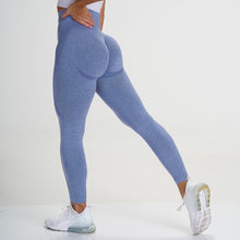 Load image into Gallery viewer, High Waist Royal Blue Seamless Leggings
